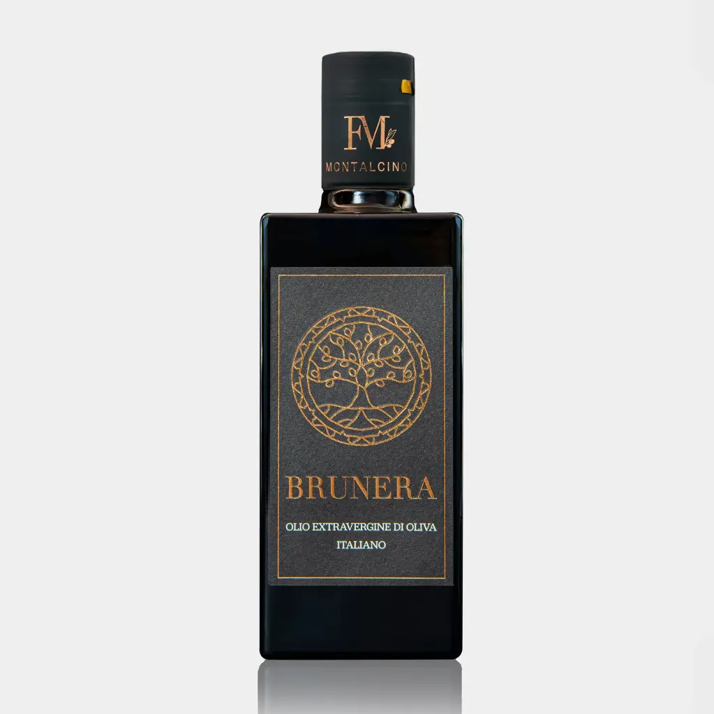 BRUNERA - Premium Oleocanthal Extra Virgin Olive Oil - 500 ml