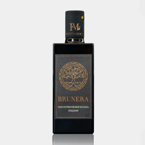 BRUNERA - Premium Oleocanthal Extra Virgin Olive Oil - 500 ml